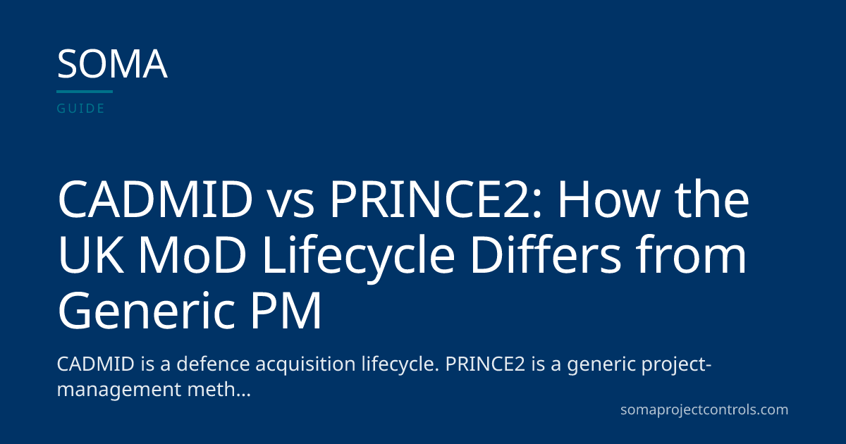 CADMID vs PRINCE2: How the UK MoD Lifecycle Differs from Generic PM ...