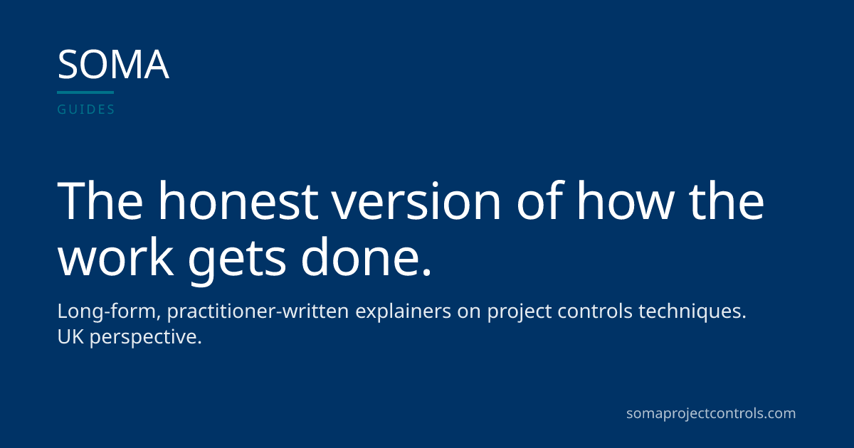 Practitioner Guides · SOMA Project Controls